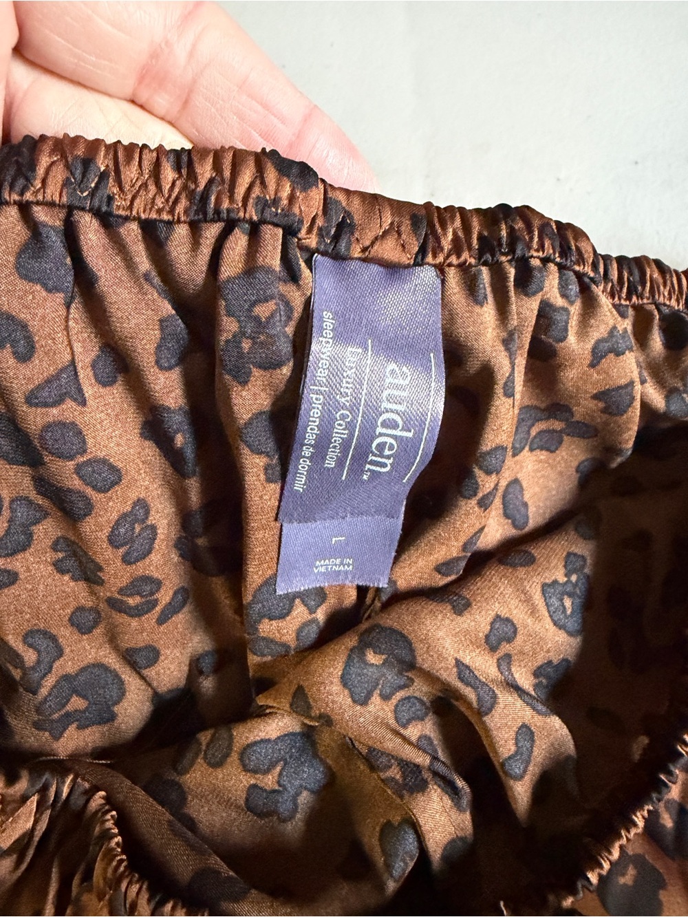 Auden Leopard Print Pajama Pants - Picture 4 of 9